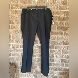Mossimo Women's Black Stretch Extensible Pants Boot cut Size 14 NWT